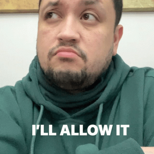Hoodie Boy I'll Allow It GIF
