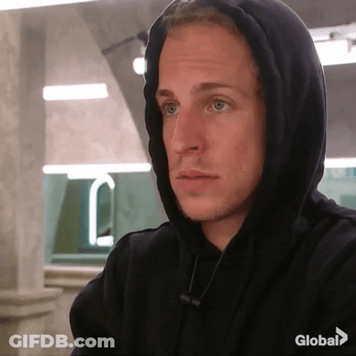Hoodie Guy Show No Teeth GIF