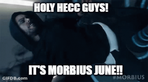 Hoodie Man Laying Down Holy Hecc Morbidus June GIF