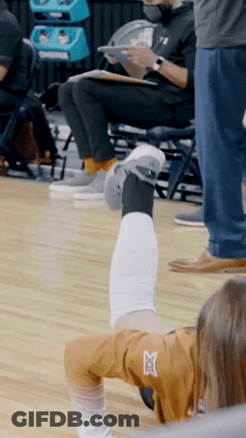 Hook Em Woman Player Dancing GIF