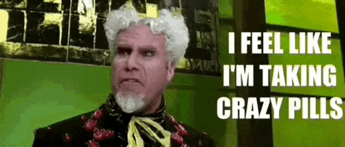 Hooman Crazy Pills GIF