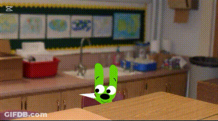 Hoops And Yoyo School Nightmare Airplane Paper Flying GIF