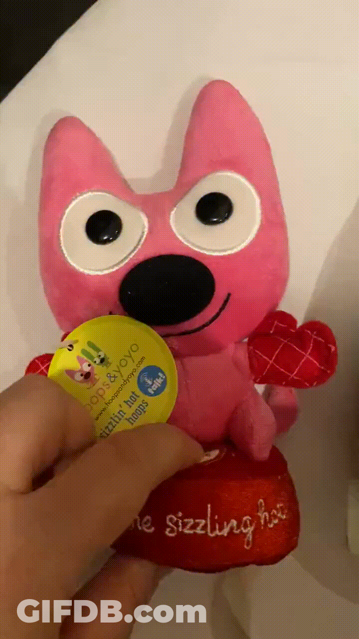 Hoops And Yoyo Talking Plush Your Sizzling Hoops GIF