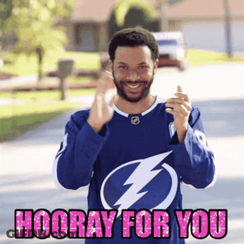 Hooray For You Tampa Bay NHL GIF