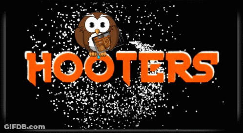 Hooters Logo With Owl GIF