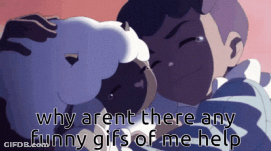 Hop Is Always Happy With Wooloo GIF