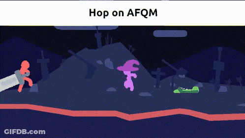 Hop On AFQM Video Game Screen GIF