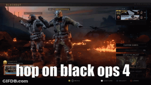 Hop On Black Ops 4 GIF