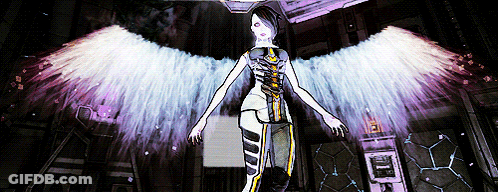 Hop On Borderlands 2 Poster With Anime Girls GIF