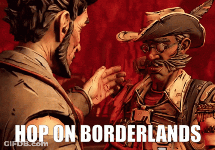 Hop On Borderlands Kiss GIF