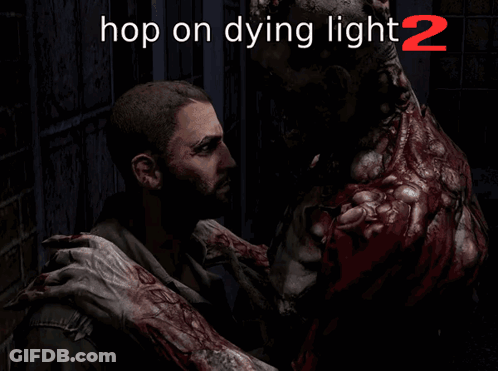 Hop On Dying Light 2 Man And Monster GIF