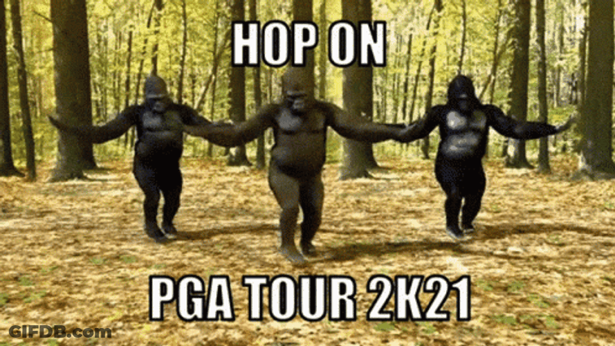 Hop On Gorilla Dancing GIF