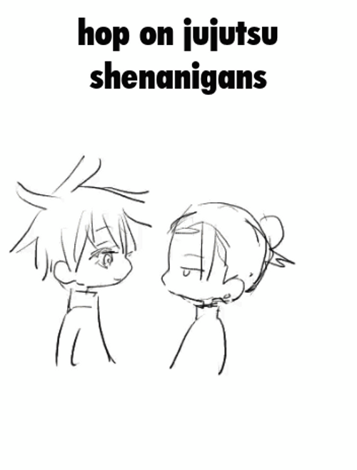 Hop On Jejutsu Shenanigans GIF