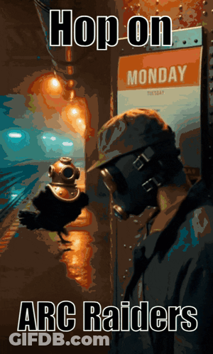 Hop On Monday Arc Raiders Poster GIF