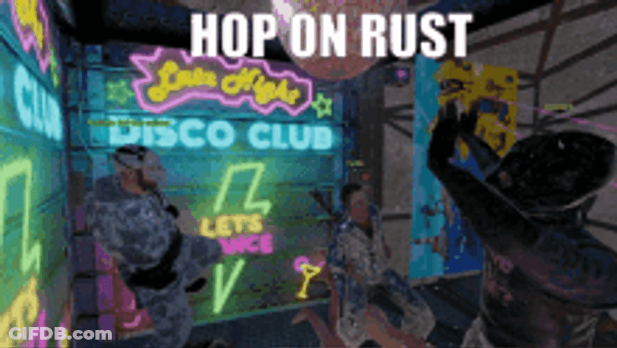 Hop On Rust Online Party GIF