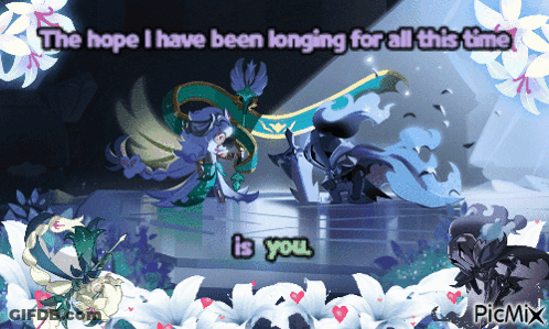 Hope I Have Been Longing For All This Time Is You Poster GIF