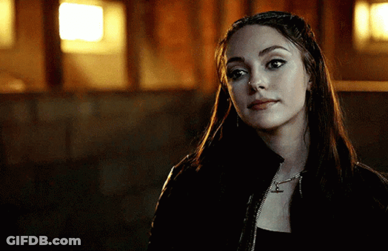 Hope Mikaelson Angry Reaction GIF