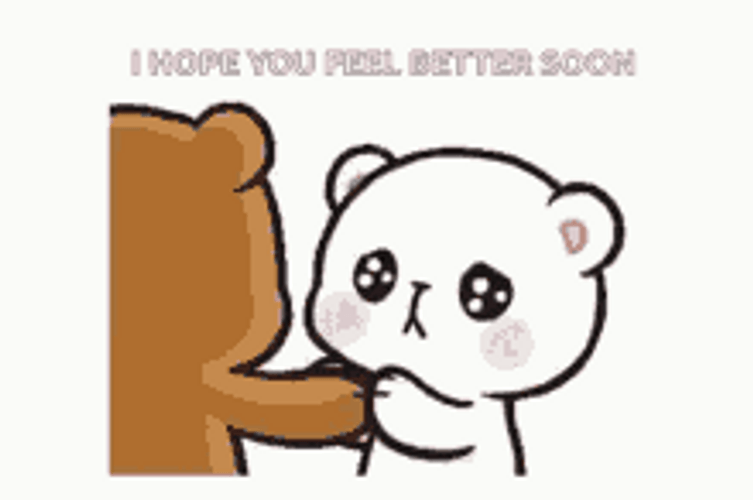 Hope You Feel Better Milk Mocha GIF