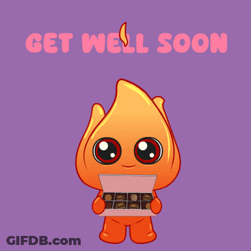 Hope You Feel Better Soon Fire Boy GIF