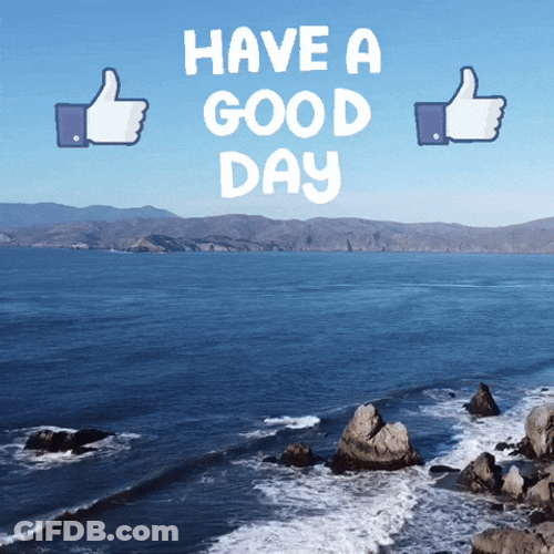 Hope You're Having A Good Day Beach View GIF