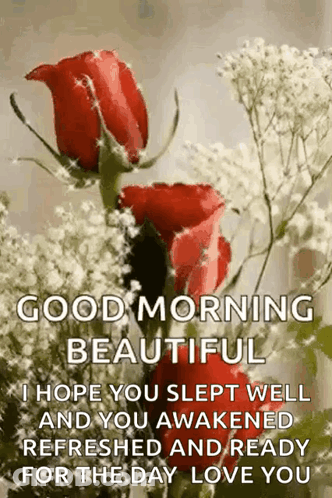 Hope You Slept Well Love You GIF