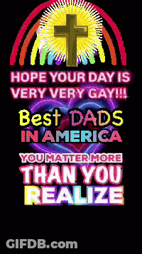 Hope Your Day Is Very Very Gay Poster GIF