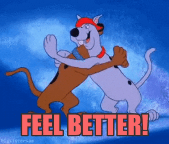 Hope Youre Feeling Better Scooby Doo And Dum GIF