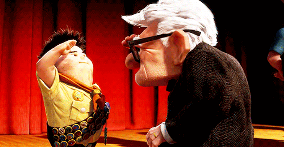 Hope Youre Feeling Better Up Russell And Carl GIF