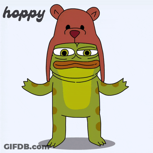 Hoppy The Frog GIF