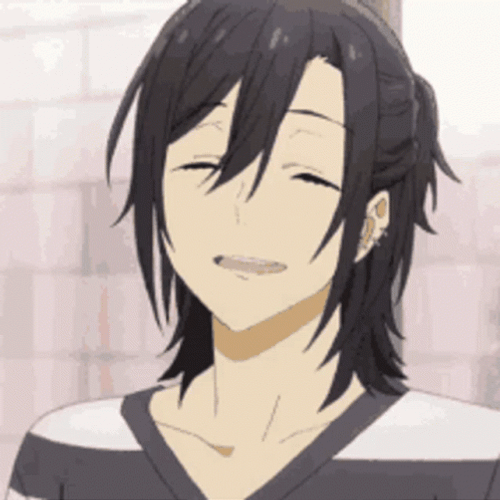 Horimiya Izumi Miyamura Happy Expression GIF
