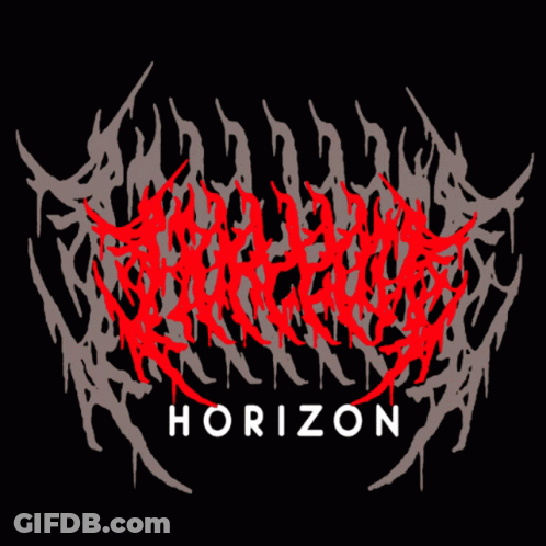 Horizon Band Logo Green And Yellow GIF