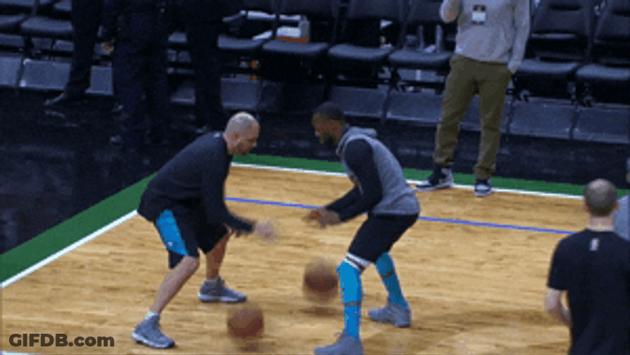 Hornets Staff Coaching Kemba Walker GIF