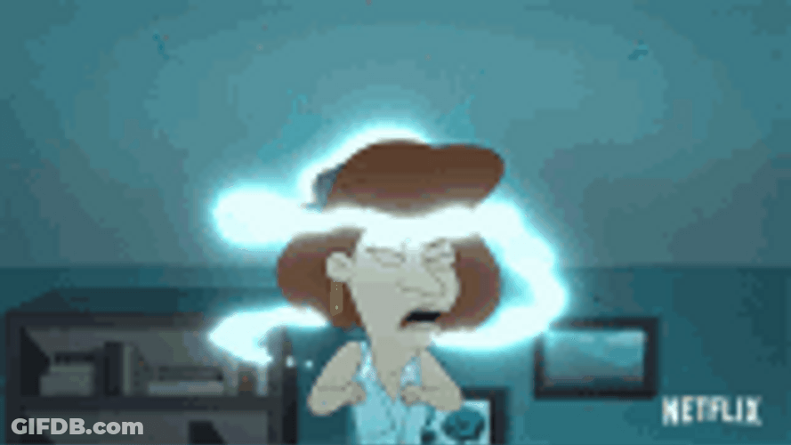 Horror Big Mouth GIF
