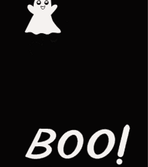 Horror Boo Ghost Cartoon GIF