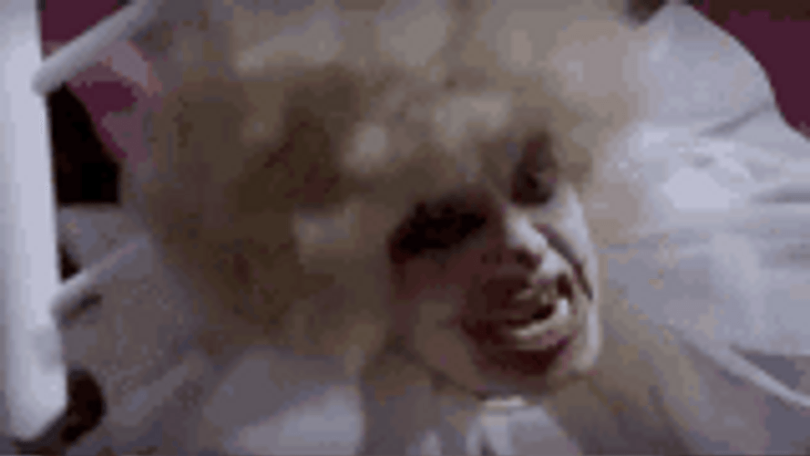 Horror Clown Scary Roar GIF