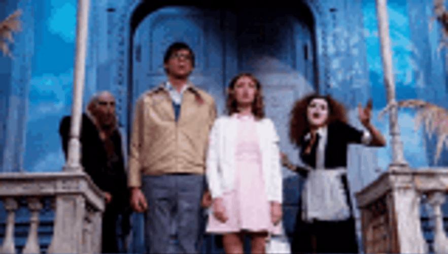 Horror Fainting Scene GIF