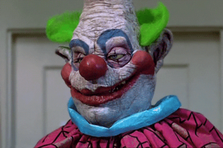 Horror Movie B Movie Clown GIF
