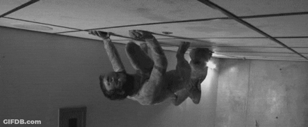 Horror Movie Exorcism Crawling GIF