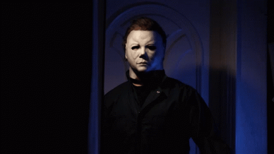 Horror Movie Michael Myers Waving GIF