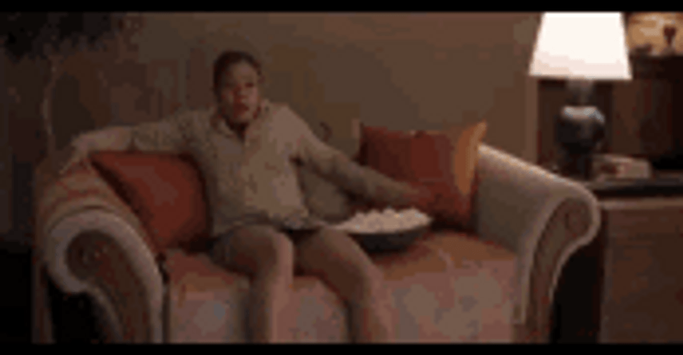 Horror Movie Sadako Parody GIF