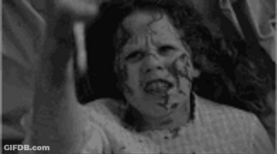 Horror Wounded Girl Scary GIF