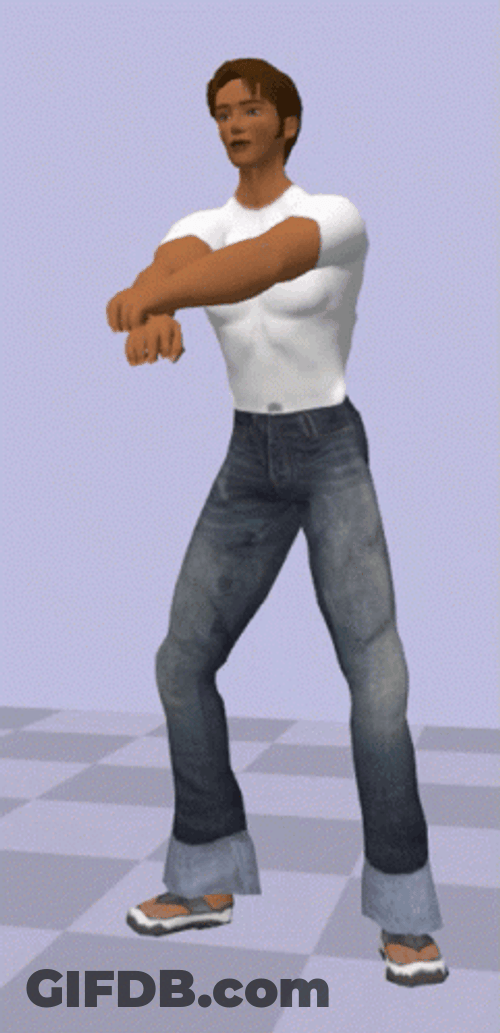 Horse Dance Gangnam Style Moves GIF