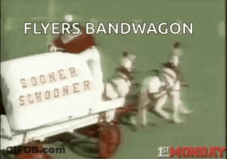 Horse Drawn Carriage Flyers Bandwagon GIF