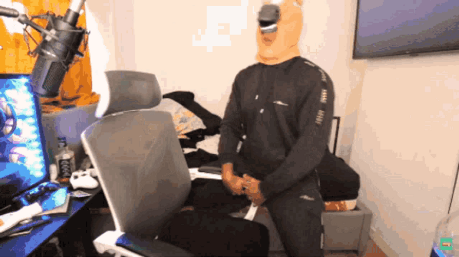 Horse Head Why Mike Chair Humping GIF