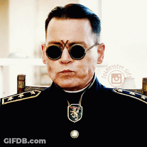 Horse In Goggles And Clock Saying Clock GIF