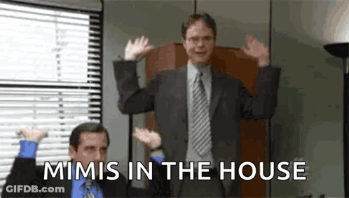 Horse Laying Next To Hay Bowl Saying Mimis Horse GIF