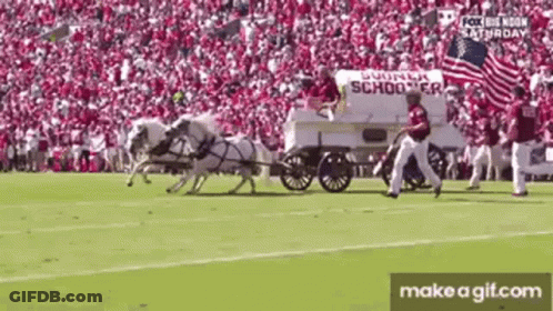 Horses Pulling Wagon GIF