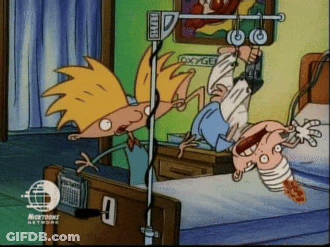 Hospital Accident Hospital Bed GIF