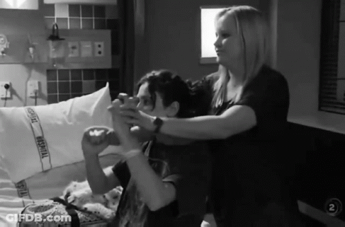 Hospital Bed With Hospital Pillow GIF