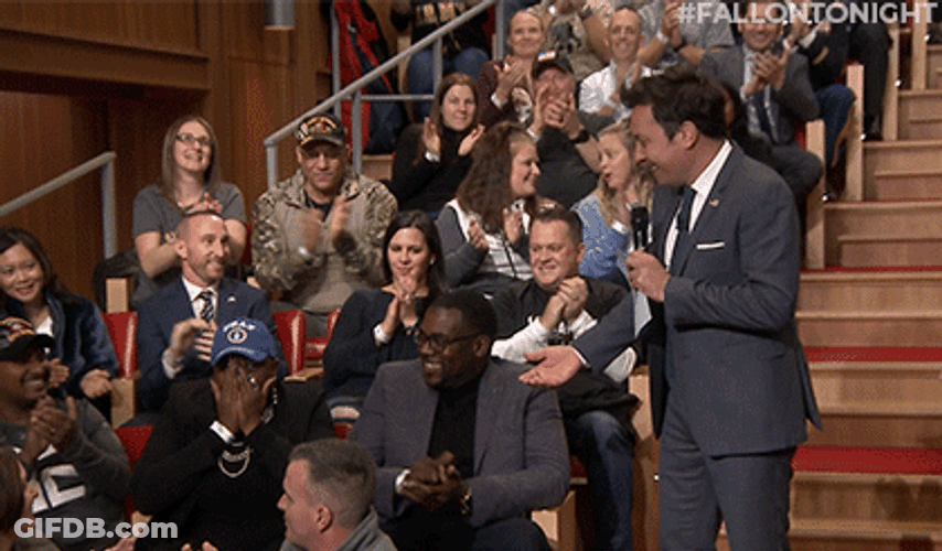 Host Giving A Donation GIF